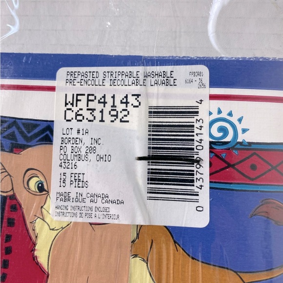 Vintage Disney The Lion King Wallpaper Border X2 - Picture 10 of 11